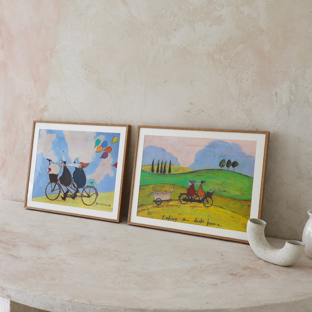 [액자] Taking the Ducks Home / 샘 토프트(Sam Toft) - 감도 깊은 취향 셀렉트샵 29CM